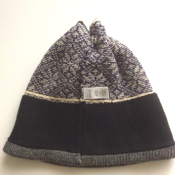 Lands’ End 100% Wool Tassel Beanie Unisex OS - Picture 3 of 7